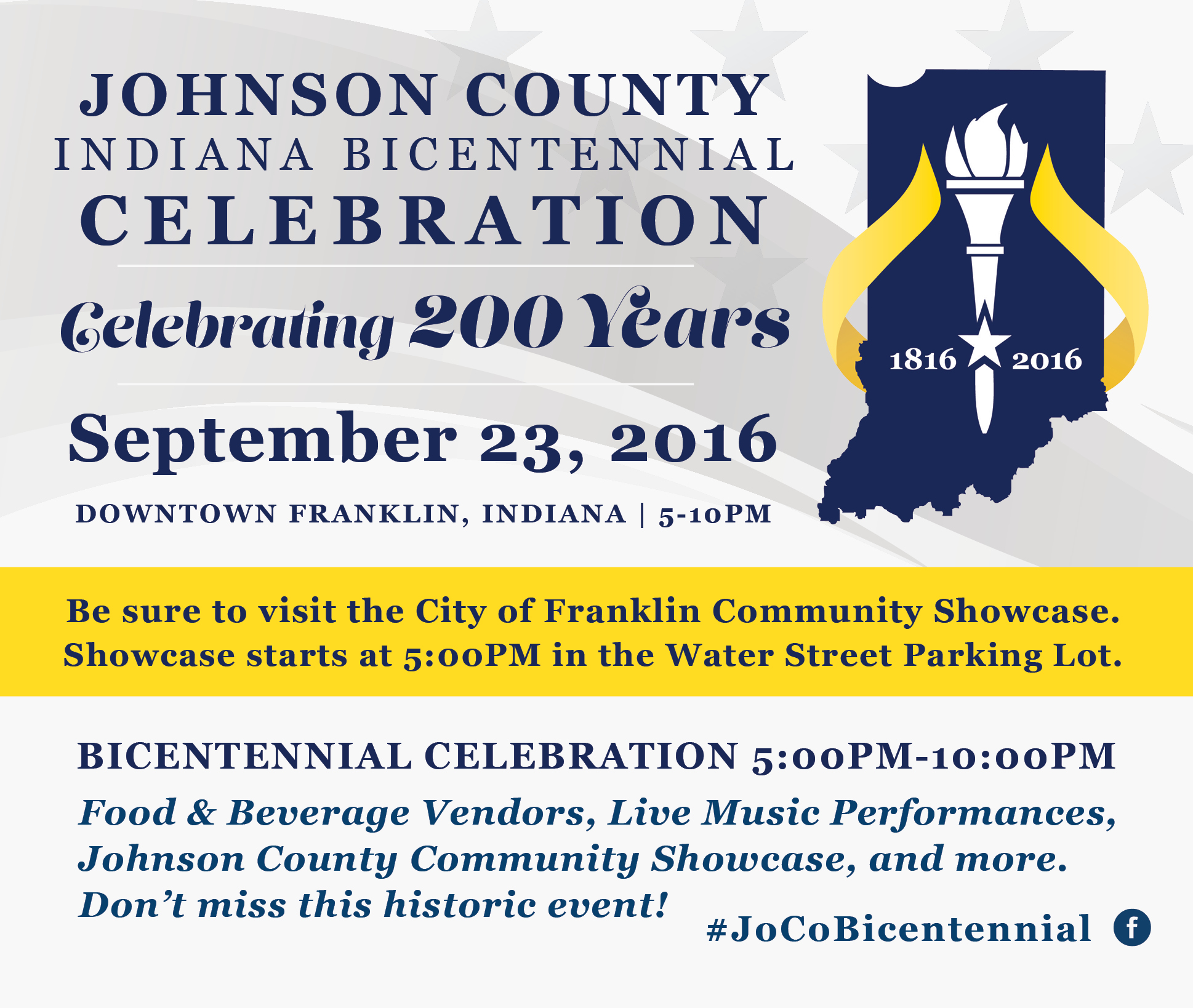 Events Calendar / Bicentennial Celebration / Franklin, IN